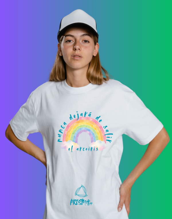 Camiseta Prisma Arcoiris